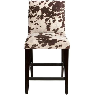 Hendrix Patterned Counter Height Barstool - Skyline Furniture 3 Hendrix Patterned Counter Height Barstool - Skyline Furniture