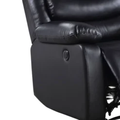 39" Eilbra PU Recliner Sofa Black- Acme Furniture 11 39" Eilbra PU Recliner Sofa Black- Acme Furniture -Furniture Store GUEST 98d19549 381c 47d4 b666 d2b25ab7a9bd