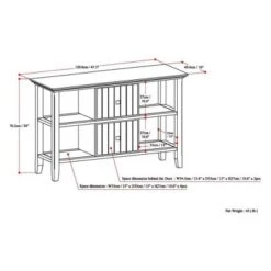 48" Normandy Solid Wood Console Sofa Table - Wyndenhall 17 48" Normandy Solid Wood Console Sofa Table - Wyndenhall -Furniture Store GUEST 99537074 05e3 4083 abc5 ea5708e136e1