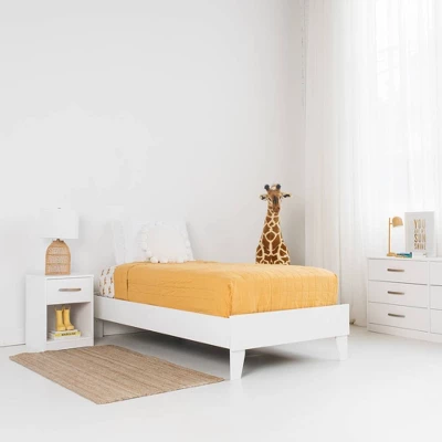 Twin Flannia Platform Bed White - Signature Design By Ashley 3 Twin Flannia Platform Bed White - Signature Design By Ashley
