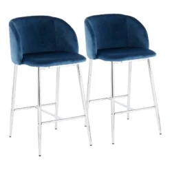 Set Of 2 Fran Contemporary Counter Height Barstools - LumiSource -Furniture Store GUEST 9b4ac258 2c7b 4d67 a9b4 94ae4f54dce6