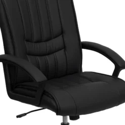 Flash Furniture Mid-Back Black LeatherSoft Swivel Manager's Office Chair With Arms 15 Flash Furniture Mid-Back Black LeatherSoft Swivel Manager's Office Chair With Arms -Furniture Store GUEST 9c3724c4 bbbe 4e67 be7e 74c6241130dc