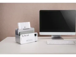 MPM 3-in-1 Steel Tablet And File Organizer With Whiteboard - Adjustable Height, Easy Assembly, Compatible With IPad And -Furniture Store GUEST 9df4ea69 451f 4c85 8b22 09b0584ee665