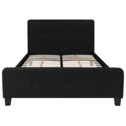 Merrick Lane Platform Bed Contemporary Tufted Upholstered Platform Bed With Footboard -Furniture Store GUEST 9ee4d11a 5760 4173 aa89 2a5224f77f22
