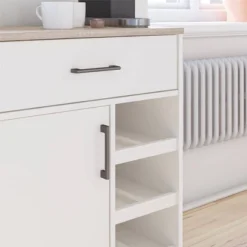 Canturbury Bar Cabinet With Beverage Shelves White - Room & Joy 17 Canturbury Bar Cabinet With Beverage Shelves White - Room & Joy -Furniture Store GUEST a0932e43 51d8 4ca4 a5f5 a8b92745e0fa