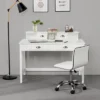Yaheetech Modern Computer Desk Work Station With Removable Floating Organizer White -Furniture Store GUEST a0d12161 fc4d 4c38 8392 eccc1bcb4626