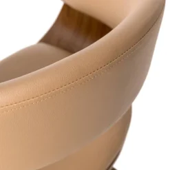 Set Of 2 Mid-century Modern Walnut Bentwood Swivel Barstools - Glitzhome -Furniture Store GUEST a2d3d9bb 7710 4d6a 9efd b01ab48114f6