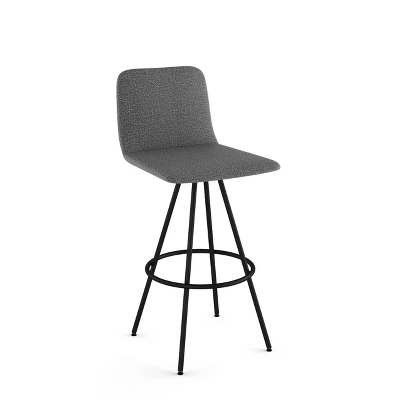 26.25" Dagmar Swivel Counter Height Barstool - Amisco 4 26.25" Dagmar Swivel Counter Height Barstool - Amisco - Image 2