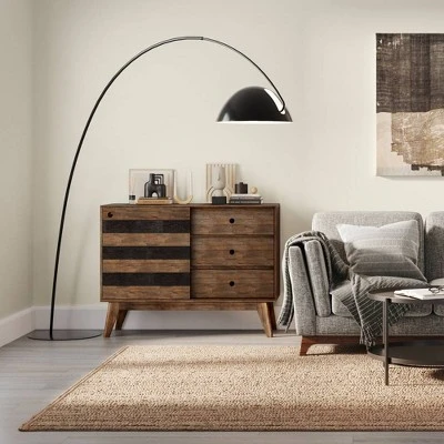 Medium Wright Storage Cabinet Rustic Natural Aged Brown - WyndenHall 4 Medium Wright Storage Cabinet Rustic Natural Aged Brown - WyndenHall - Image 2