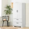 Farnel Wardrobe Armoire Pure White - South Shore -Furniture Store GUEST a6a45f45 743b 463d 9966 1ecc52d223a1