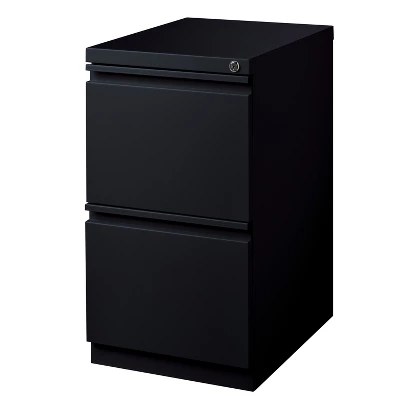 20" Deep 2-Drawer Pedestal File Cabinet - Hirsh 4 20" Deep 2-Drawer Pedestal File Cabinet - Hirsh - Image 2