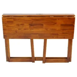 Folding Computer Desk With 4 Port USB Charging Station Walnut - Flora Home -Furniture Store GUEST a72fd6dc f7fb 4d62 9cd5 434dd137f3fa