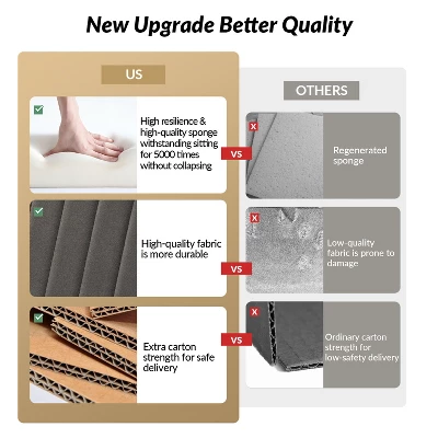 Nuria 50" Wide Modern Upholstered Flip Top Storage Bench With Golden Metal C-shaped Sled Legs For Living Room | ARTFUL LIVING DESIGN 9 Nuria 50" Wide Modern Upholstered Flip Top Storage Bench With Golden Metal C-shaped Sled Legs For Living Room | ARTFUL LIVING DESIGN - Image 7