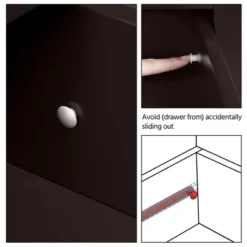 Yaheetech 3-tier Side Table With Power Outlets And USB Ports, Espresso 12 Yaheetech 3-tier Side Table With Power Outlets And USB Ports, Espresso -Furniture Store GUEST ab7e8273 d72f 46e5 9dab e7724da8a28e