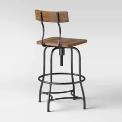 Woodsboro Adjustable Barstool Brown - Threshold™ 8 Woodsboro Adjustable Barstool Brown - Threshold™ -Furniture Store GUEST abdb0bde 7acc 43ee 8f86 d27ad9675953