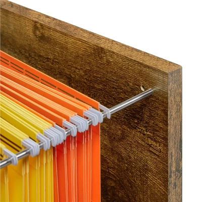 Yaheetech 2-Drawer And 1-Open Shelf Mobile Letter Size Rolling File Cabinet For Home And Office 8 Yaheetech 2-Drawer And 1-Open Shelf Mobile Letter Size Rolling File Cabinet For Home And Office - Image 6