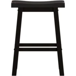 Set Of 2 24" Watkins Saddle Seat Backless Counter Height Barstools - Inspire Q 15 Set Of 2 24" Watkins Saddle Seat Backless Counter Height Barstools - Inspire Q -Furniture Store GUEST ae148f9f 9f2f 40d7 b39e 57f6963d283b