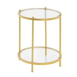 Royal Crest 2 Tier Round End Table - Johar Furniture -Furniture Store GUEST afc434d4 9f89 42f0 a77b 233bf6043e9d