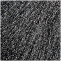 Uttermost Astairess 23 3/4" Wide Multi-Hued Brown Faux Fur Small Bench