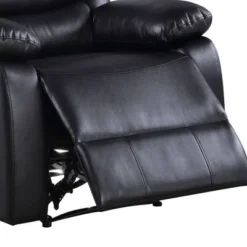 39" Eilbra PU Recliner Sofa Black- Acme Furniture 13 39" Eilbra PU Recliner Sofa Black- Acme Furniture -Furniture Store GUEST b0831468 d974 4bd8 a962 c9babd741b99