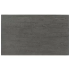 7-Piece Wooden Dining Table Set With 1 Dining Table And 6 Upholstered Chairs With Shaped Legs, Gray+White - ModernLuxe -Furniture Store GUEST b13a18d6 9a37 40b7 9fd5 fb802ed5e459