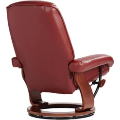 BenchMaster Kyle Ruby Red Faux Leather Recliner Chair Modern Armchair Ottoman Footrest Ergonomic Manual Reclining Swivel For Bedroom Living Room House 17 BenchMaster Kyle Ruby Red Faux Leather Recliner Chair Modern Armchair Ottoman Footrest Ergonomic Manual Reclining Swivel For Bedroom Living Room House -Furniture Store GUEST b1c5e339 d451 47ad 9a00 2146fde01aa0