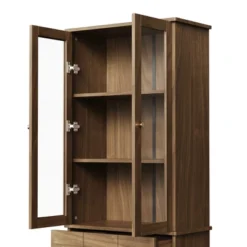 3-Tier Modern Home Office Large Storage Bookshelf, Natural - ModernLuxe -Furniture Store GUEST b283bd02 8a93 418a bc32 cb0a84657e8f