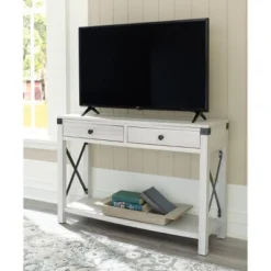 Bayflynn Console Sofa Table White - Signature Design By Ashley 13 Bayflynn Console Sofa Table White - Signature Design By Ashley -Furniture Store GUEST b2f2108a 8804 485b 9a49 bc9f5d7a4068