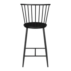 26" Bryce Counter Height Barstool Black - OSP Home Furnishings