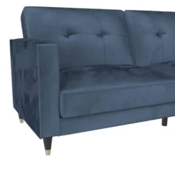 Eliza Pin Tufted Futon - Room & Joy -Furniture Store GUEST b575a0b3 f061 4e99 ab9e 568469ccec50