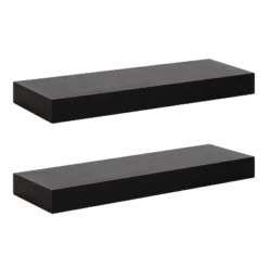 2pc 24" Havlock Wood Shelf Set - Kate & Laurel All Things Decor -Furniture Store GUEST b6d0ee3b 45e0 4290 a27d e400dc8c02f3