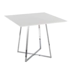36" Cosmo Square Dining Table Glass - LumiSource 27 36" Cosmo Square Dining Table Glass - LumiSource -Furniture Store GUEST b6e4d371 71b9 4163 abb9 19aedad84c1b