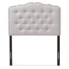 Lucy Modern And Contemporary Fabric Headboard - Baxton Studio -Furniture Store GUEST b7371f17 c482 4ddf 9b1f f30a49459349