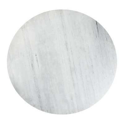 47" Iris Dining Table White/Gold - ZM Home 5 47" Iris Dining Table White/Gold - ZM Home - Image 3