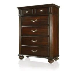 3pc California King Pennings Traditional Bed Set And Nightstand With Chest Dark Walnut - HOMES: Inside + Out -Furniture Store GUEST b84ab15b 290e 4094 905f 6a67db0bd278