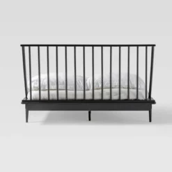 Boho Solid Wood Spindle Platform Bed - Saracina Home -Furniture Store GUEST b8d271bd 790c 4a0d a2b2 01db1fc34a9d