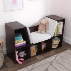 KidKraft Bookcase With Reading Nook Espresso -Furniture Store GUEST b97ae8a0 d922 4b7e 8ea2 aa58bdd02179