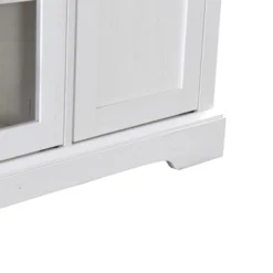 TV Stand For TV Up To 65in With 2 Tempered Glass Doors, Adjustable Panels Open Style Cabinet, Sideboard-ModernLuxe 22 TV Stand For TV Up To 65in With 2 Tempered Glass Doors, Adjustable Panels Open Style Cabinet, Sideboard-ModernLuxe -Furniture Store GUEST bab5c92a 5ca3 4ff6 829b 42f13b17ba0f