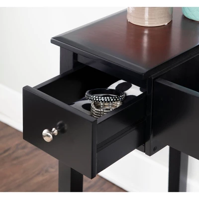 Camden Vanity Set Black Cherry - Linon 15 Camden Vanity Set Black Cherry - Linon - Image 13