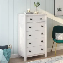 Melody 5 Drawer Dresser Ivory - Room & Joy
