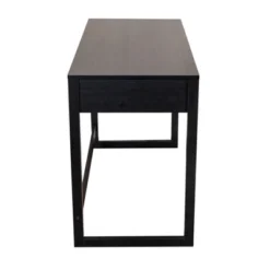 Oslo Contemporary Studio Workstation Desk With Drawer Black/Brown - Danya B. -Furniture Store GUEST bd9d9558 92ae 44b5 b9ac bd95a74340c9