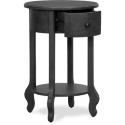 James Round Side Table Dark Gray - Finch -Furniture Store GUEST bef085c3 1af3 4167 8836 61a7e2f6575b