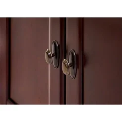 72" Huntington Club Wood Bookcase With Doors Cherry - Martin Furniture -Furniture Store GUEST bf52a59c d0f8 44de af35 23e148357b1e