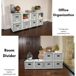 BirdRock Home Rolling Storage File Cabinet With 1 Lateral Drawer - White -Furniture Store GUEST c1851f3d eefb 4306 a772 d0835f7a79e3