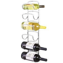 MDesign Modern Decorative Metal Wine Bottle Storage Organizer Rack -Furniture Store GUEST c19c9153 24b4 4a05 98db 003e0bf10762