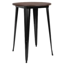 Flash Furniture 30" Round Metal Indoor Bar Height Table With Rustic Wood Top 10 Flash Furniture 30" Round Metal Indoor Bar Height Table With Rustic Wood Top -Furniture Store GUEST c25b8d84 5b1c 45d6 835c 8b373b08c638