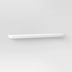 Wedge Shelf With Rod Bracket White - Threshold™ 9 Wedge Shelf With Rod Bracket White - Threshold™ -Furniture Store GUEST c4d19b23 f651 4d9b 882e daf6092e6452