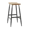 Industrial Metal Counter Height Barstool Black - Olivia & May -Furniture Store GUEST c59a58e7 7e93 459f 9868 64c39952a96b