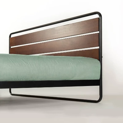 Full Therese Metal Platform Bed Frame Brown - ZINUS 3 Full Therese Metal Platform Bed Frame Brown - ZINUS