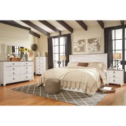 King Adult Headboard Cream - Signature Design By Ashley -Furniture Store GUEST c977e474 e9a7 46a6 9f02 4b9df4a39113